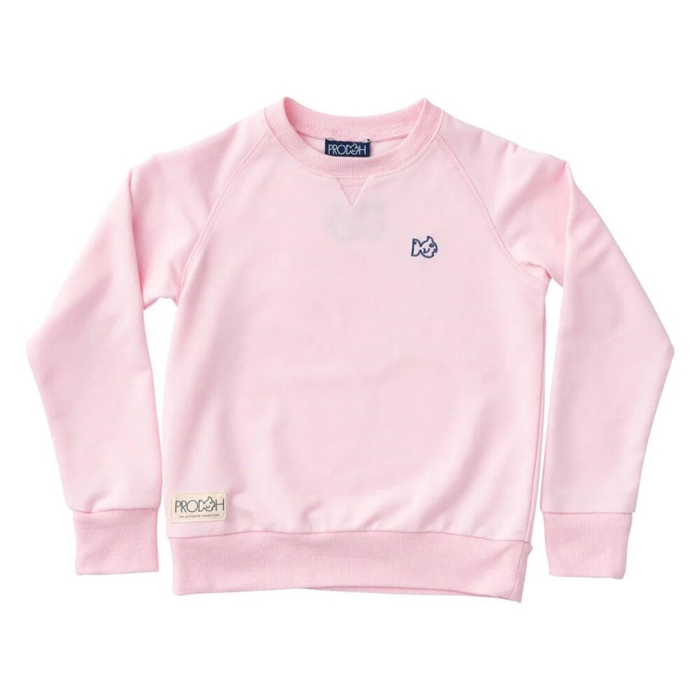 Purdoh Girls Crew Control Sweatshirt in Pink Lady